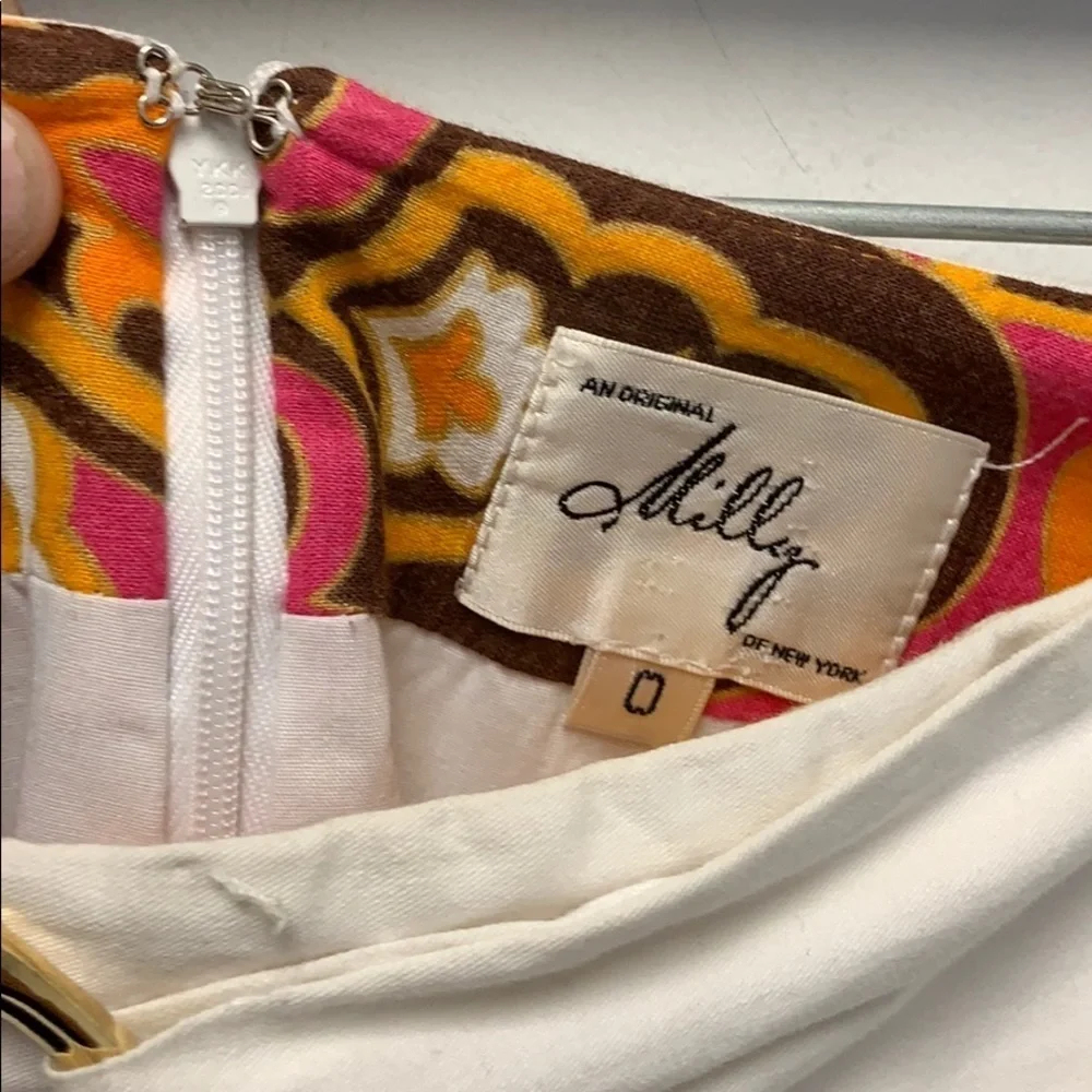 Milly of New York belted skirt